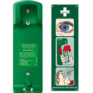 Cederroth wandhouder voor oogspoelfles van 500 ml.