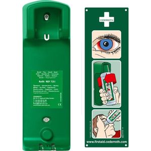 Cederroth wandhouder voor oogspoelfles van 500 ml.