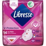 Libresse Maandverband Ultra Thin Normal Wing 14 stuks