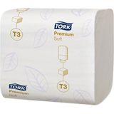 Tork gevouwen toiletpapier Soft 2-laags - wit - 30 pakken