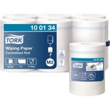 Poetsrol tork m2 1laags 6 rollen wit 100134 | Doos a 6 rol