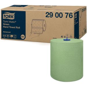 Handdoekrol tork matic h1 advanced 2l gn 290076 | Doos a 6 rol