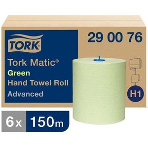 Handdoekrol tork matic h1 advanced 2l gn 290076 | Doos a 6 rol