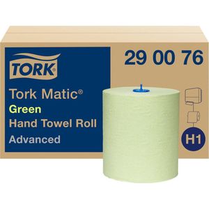 Handdoekrol tork matic h1 advanced 2l gn 290076 | Doos a 6 rol