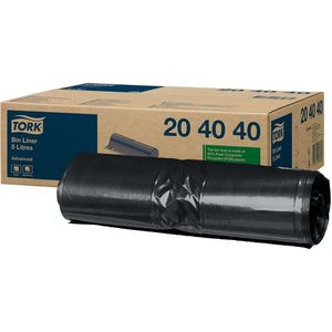 TORK Advanced 204040 Afvalzak 5 l Kunststof Zwart 1000 stuk(s)