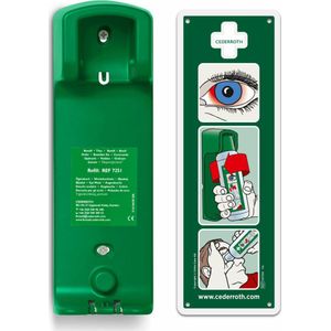 Wandhouder voor Oogspoelfles Cederroth