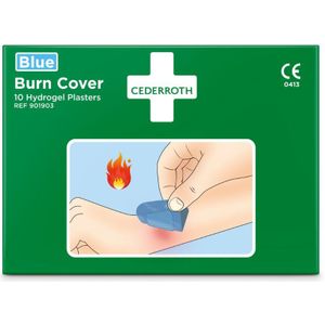 Cederroth Burn Cover brandwondenpleisters 10 stuks