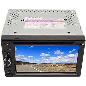 6,2-inch Cd-dvd-speler voor in de Auto, Autoradio met Aanraakscherm, Led-multimediaspeler, Ondersteuning voor AM FM-radio, Spraakhulp, Bluetooth, Mirror Link, WinCE-systeem
