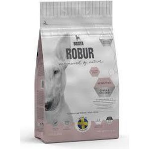 12,5 kg Bozita Robur Sensitive met zalm en rijst hondenvoer
