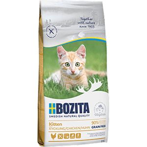 BOZITA Kitten Graanvrij kip - droogvoer voor kitten, jonge katten en zogende moederdieren, 0,4 kg