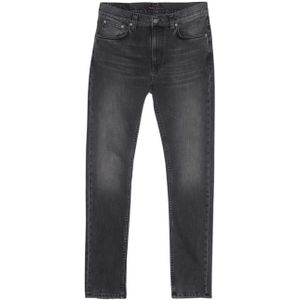 Nudie Jeans Slim Fit Jeans Lean Dean Black Eyes