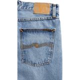 Nudie Jeans - Rad Rufus - Spijkerbroek - Middenblauw - Hoge Taille - Rechte Pijp