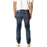 Nudie Jeans, Heren, Jeans, Blauw, Maat: W29 L32 Denim,