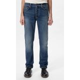 Nudie Jeans, Heren, Jeans, Blauw, Maat: W29 L32 Denim,