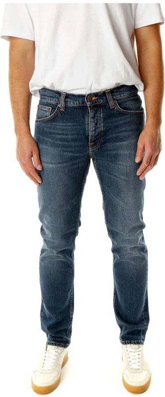 Nudie Jeans, Heren, Jeans, Blauw, Maat: W29 L32 Denim,