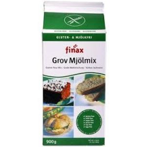 Finax Broodmix bruin glutenvrij  900 gram