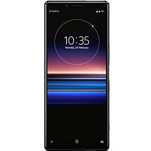 Sony Xperia 1 smartphone (16, 5 cm (6, 5 inch) OLED-display, triple-camera, IP65/IP68, 128 GB, Android 9) zwart