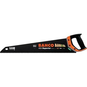 Bahco Handzaag met rubberinleg in grip. Dubbel Getand 22 Hardpoint