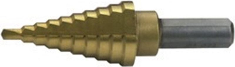 Bahco - 228-SD - Getrapte Boor - Titanium-Nitride Gecoat - 4-12 mm