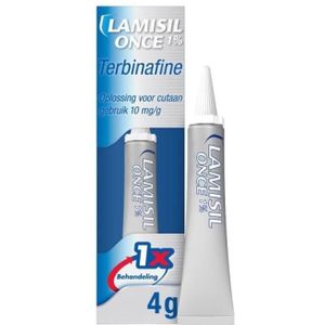 Lamisil Once - Voetschimmelbehandeling - 1% - Kleurloos - Gel