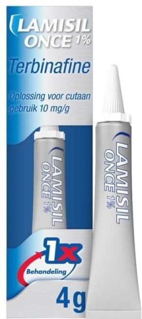 Lamisil Once - Voetschimmelbehandeling - 1% - Kleurloos - Gel