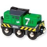 BRIO® Batterie-Frachtlok 33214 Spielzeugeisenbahnen