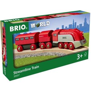BRIO Rode hogesnelheidstrein - 33557