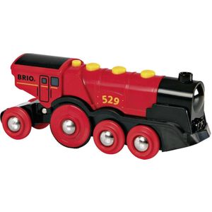 BRIO Rode locomotief op batterijen - 33592