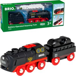BRIO Stoomtrein op batterijen - 33884