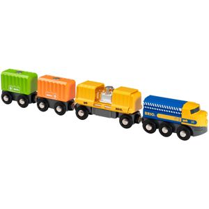 BRIO Vrachttrein met Drie Wagons - 33982