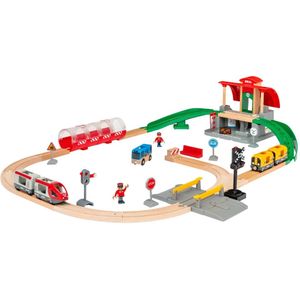 BRIO Spiel Großes City Bahnhof Set