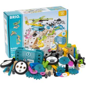 BRIO - Builder Motorset - Houten Speelgoed - 120 Stuks