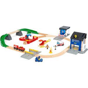 BRIO Reddingsteam Treinset - 36025 - Treinbaan
