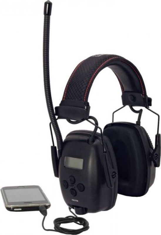 Honeywell 27.31030330 Headset Gehoorbescherming met FM / AM Radio - 82dB