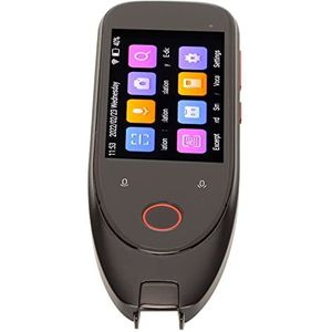 Scan Reader Pen, 112 Taal Touchscreen OCR Digitale Reader Pen Spraakvertalerapparaat, Woordenboek Mobiele Scanner Scanpen Tekst Fonetisch Meertalige Vertaling voor Vergaderingen Reizen Leren