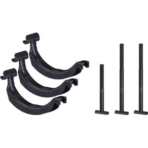 Thule ProRide SquareBar Adapter Fietsendragers Accessoire Black One-Size
