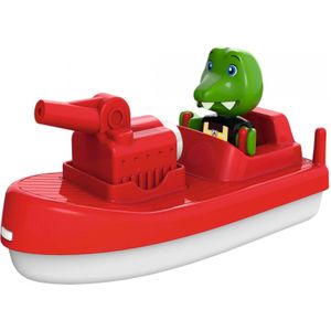 AquaPlay - Brandweerboot - Badspeelgoed - Rood - Kunststof