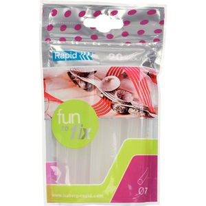 Rapid Fun2Fix 7mm Universele Lijmpatronen Voor deFun To Fix G1010 Lijmpistool - 20 Lijmsticks