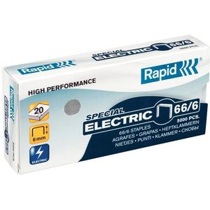 Rapid Elektrische Nietjes - Gegalvaniseerd - 66/6 - 5000 Stuks