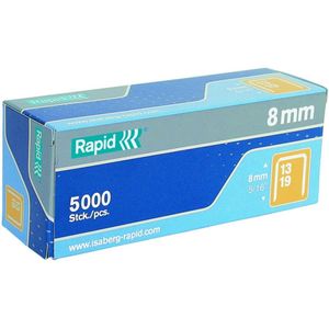 Rapid Nieten voor Tacker Type 13, 10mm Nietjes, 2.500 St., Dundraadnieten voor Hout en Canvas