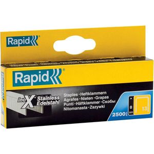 Rapid - Nietjes Type 13 - RVS - 8mm - 2500 Stuks