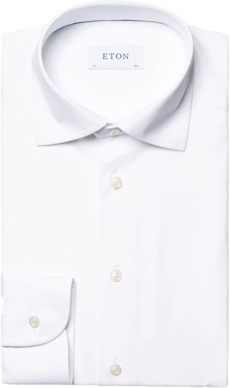 Eton - Overhemd - Wit - Polyamide - Slim Fit