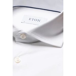 Eton - Overhemd - Wit - Four-Way Stretch - Slim Fit