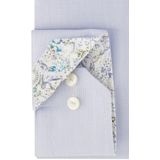 Eton - Klassiek Business Overhemd - Blauw - Katoen - Normale Pasvorm