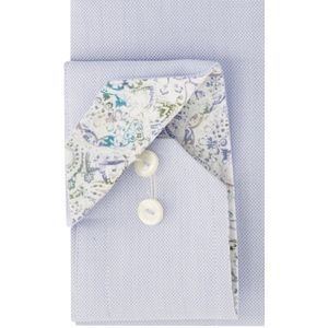 Eton - Overhemd - Lichtblauw - Katoen/Lyocell/Elastaan