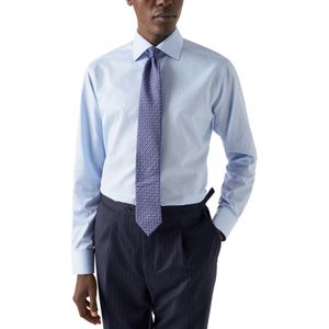 Eton, Heren, Overhemden, Blauw, Maat: 7XL Katoen,