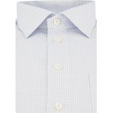 Eton - Overhemd - Wit - Katoen Lyocell Elastaan