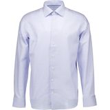 Eton - Dobby Lange Mouw Overhemd - Lichtblauw - Katoen