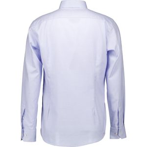 Eton - Dobby Lange Mouw Overhemd - Lichtblauw - Katoen