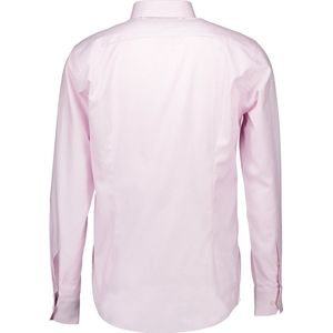 Eton - Dobby Lange Mouw Overhemd - Lichtroze - Katoen